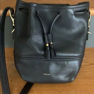 Fount leather bag